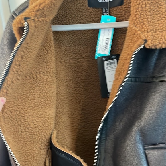 Coated Jacket w/Teddy Trim - Picture 13 of 14